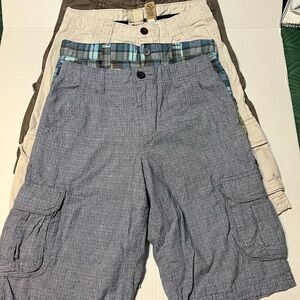 Men's Gray Cargo Shorts